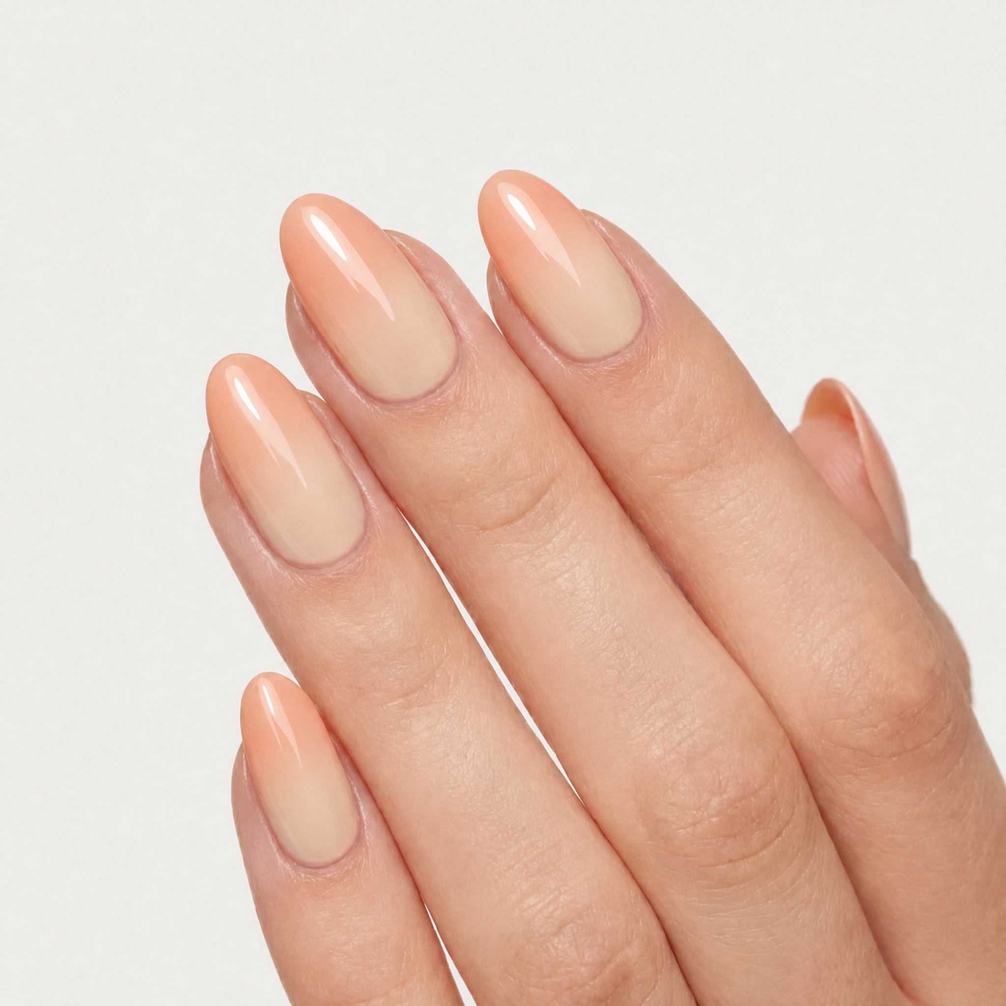 UV-free gel nail strips  — no lamp needed ever