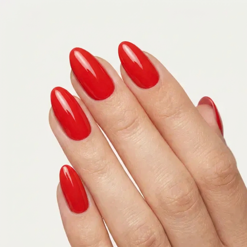 UV-free gel nail strips  — no lamp needed ever